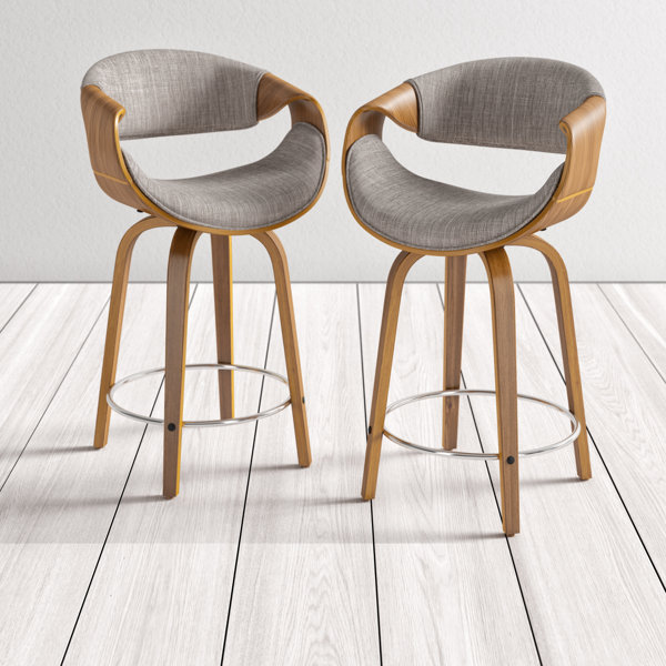 AllModern Marina Swivel Bar Stool & Reviews Wayfair